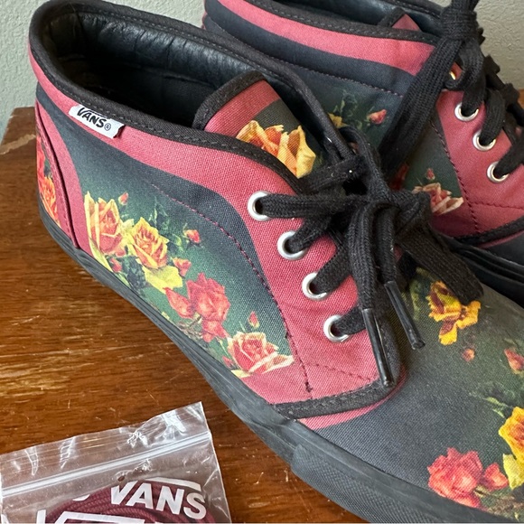 VANS X SUPREME X JEAN PAUL GAULTIER collab Chukka Pro Sneaker Men's 12 red black - Picture 11 of 13